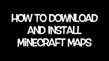 How to Download and Install Minecraft Maps(MAC)