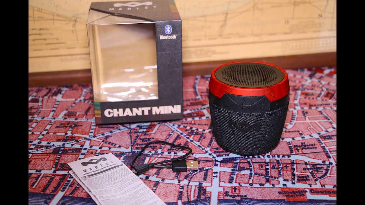 marley chant mini bluetooth wireless speaker