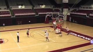 Basketball Shooting Machine - The Gun - Screen Shooting Drill with Stanford's Johnny Dawkins