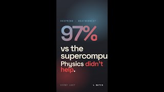 An AI just beat the supercomputer on weather. 97% of the time.