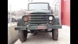 SR 114D Bucegi military truck - Cold start diesel, first start in 20 years