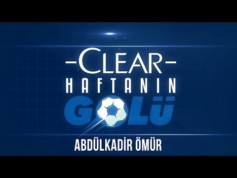 Clear ile 28. Haftanın Golü: Abdülkadir Ömür - Trabzonspor