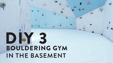 DIY small bouldering gym in Norway Part 03