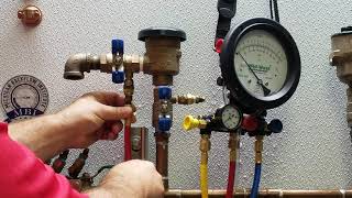 ASSE test procedure for 1020 5 valve kit