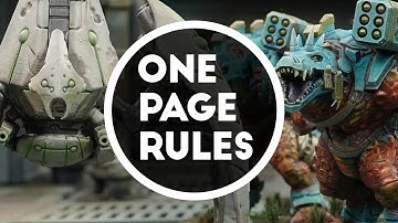 We FINALLY Tried One Page Rules- Robot Legions vs Saurian Starhost One Page Rules Battle Report Ep 1