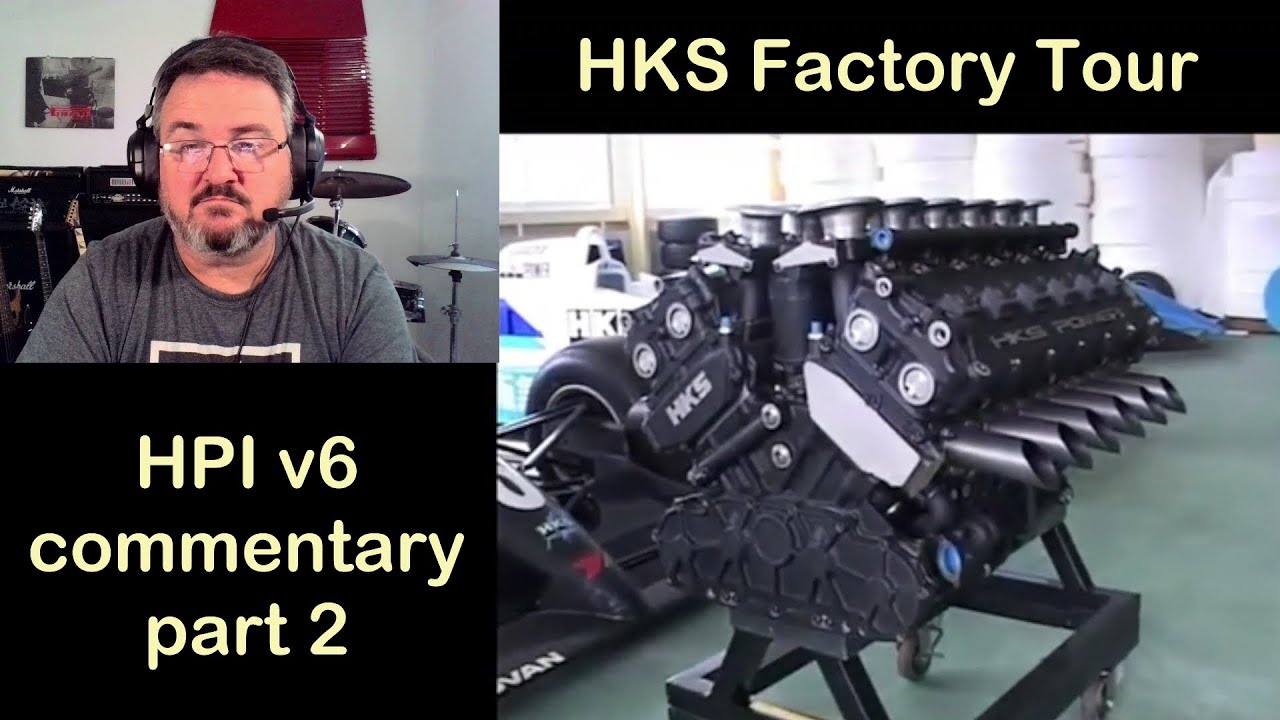 HPI v6 director's commentary part 2 HKS Factory Tour - YouTube