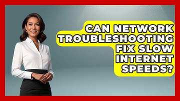 Can Network Troubleshooting Fix Slow Internet Speeds? - Internet Infrastructure Explained