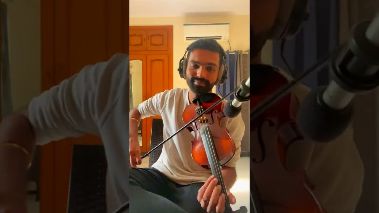 Enge Enathu Kavithai Violin Cover  Kandukonden Kandukonden  A R Rahman  KSChithra