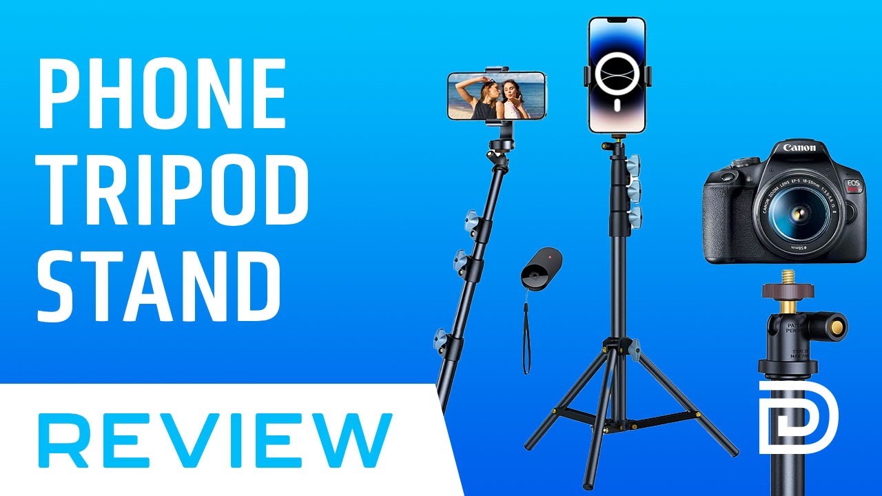 Extendable Selfie Stick Tripod // Andobil Phone Tripod Stand Review 