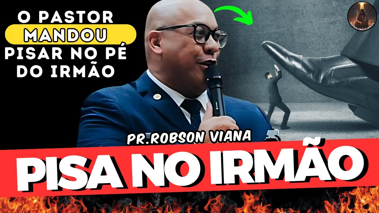 O PASTOR MANDAVA A GENTE PISAR NO PÉ DO IRMÃO ANTES DA CONSAGRAÇÃO! ABSURDO!