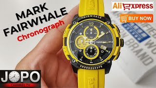 MARK FAIRWHALE FW4360 Luxury Chronograph Fashion Watch│Mark Fairwhale Watch Review│Subtitles