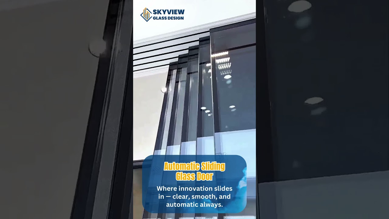 Automatic Sliding Glass Doors – Where Innovation Slides In!