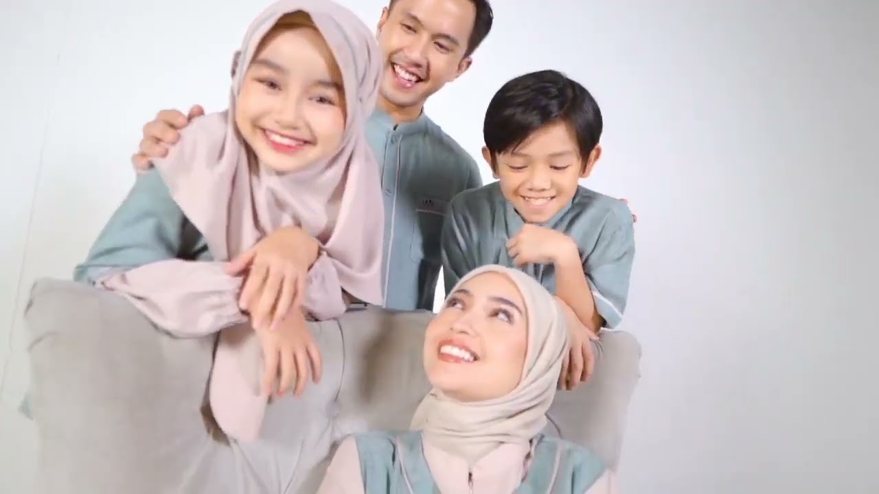 Sarimbit Nibras 2025 Baju Couple Keluarga Mewah Modern Kekinian Sarimbit Terbaru 2025 Lebaran 2025