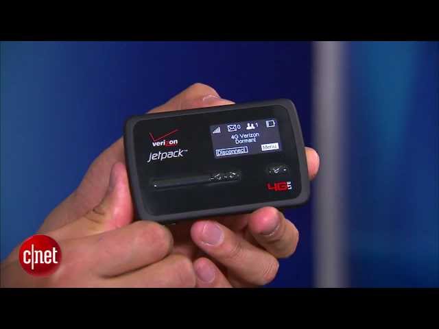 First Look: Verizon Jetpack 4G LTE Mobile Hotspot MiFi 4620L 