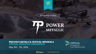 Power Metallic Mines Inc (OTCQB: PNPNF | TSXV: PNPN) at Precious Metals & Critical Minerals VIC 2026
