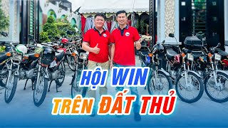 Tiết Cương trúng giải đặc biệt khi cùng hội xe cổ Sài Gòn về giao lưu hội Win Đất Thủ