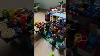LEGO city tour in the rearranged LEGO room 🙌 #lego #legocity #legoroom