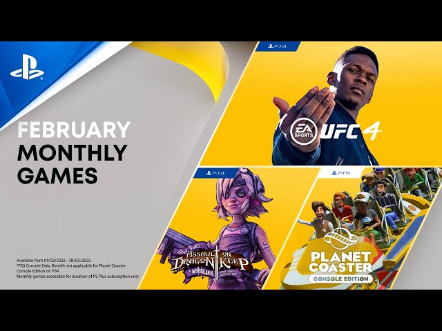 PlayStation Plus games for February: EA Sports UFC 4, Planet