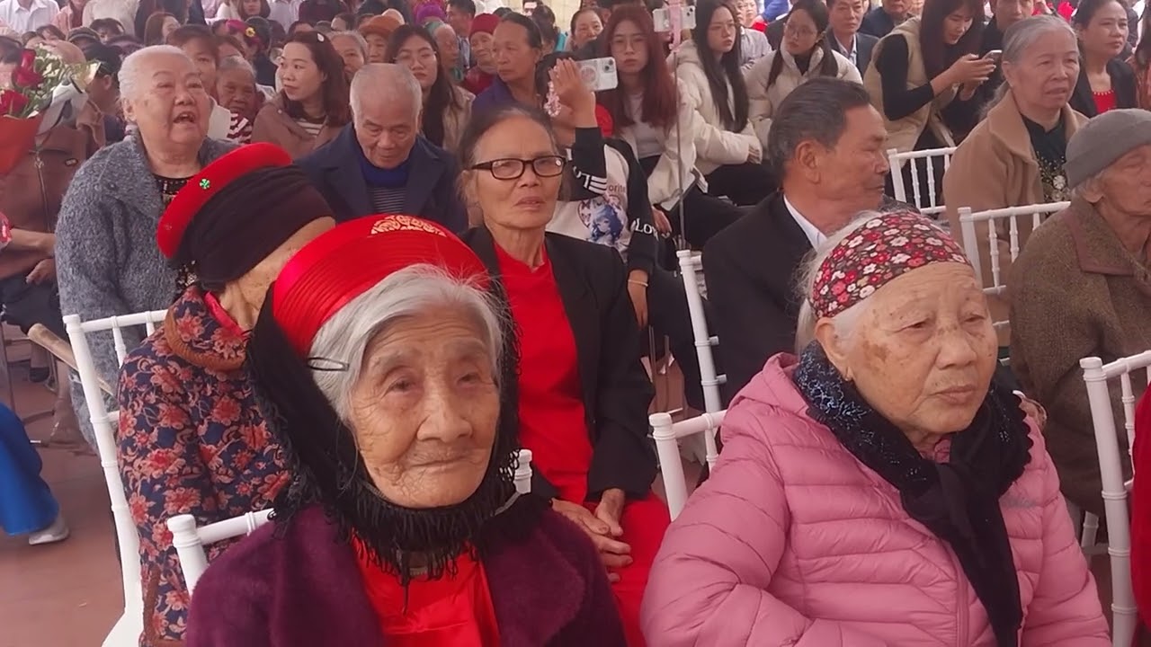 Chào mừng mừng thọ các cụ thôn kim thành 2026