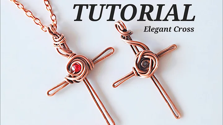DIY Copper Cross Pendant ✝️ | 2 Beginner-Friendly Wire Wrap Designs with 18 Gauge Wire"