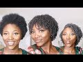 My First Wash and Go | Short Natural 4c Hair - Activating 4c Curls