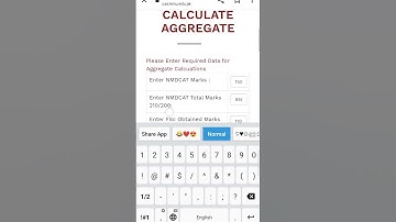 calculate your  aggregate
