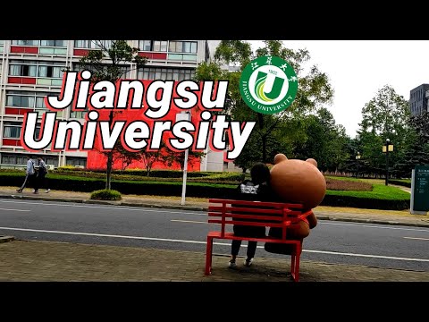 Китайский университет ВЛОГ: Изучаю кампус Jiangsu University