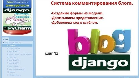 Django Python. Система комментирования, related_name связанные поля тотальное понимание.
