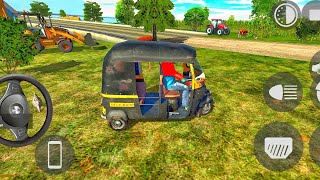 🛺 Rickshaw Ride | Indian Cars Simulator 3D | Village Map Desi Adventure🔥⚡ screenshot 1