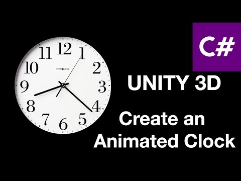 [Quick Tuts]  Unity Simple clock animator + Free Model