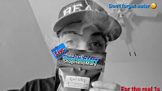 ShopHelloMary Live Review Sesh.  Kool Whip. Don't forget water 😉