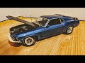 ACME 1969 Ford Mustang Boss 302 1 of 120 unboxing!