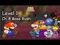 PM: TTYD - Level 1 Chapter 8 Boss Rush (No Superguards)