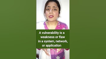 What is vulnerability in cyber security? #shorts #viralshorts
