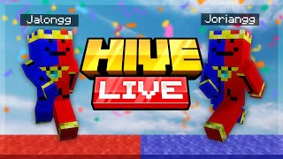 Getting 1000 wins on skywars!  (Hive Live)