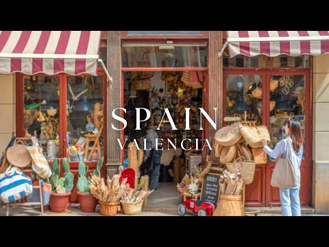 スペイン旅vlog｜2日で楽しむバレンシア🇪🇸｜パエリア発祥地バレンシアで人気名店レストランを巡る｜スペイン産が溢れるオシャレなバレンシア雑貨店へ｜Valencia Spain Vlog