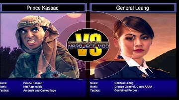 C&C General Zero Hour ( NProject Mod) Generals Challenge Stealth Vs Boss   (Hard Difficulty )