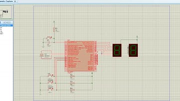 SỬ DỤNG 3 NÚT NHẤN UP DOWN START ĐIỀU KHIỂN 2LED 7 ĐOẠN