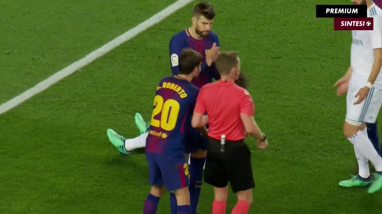 Barcelona 2 vs Real Madrid 2 - LEGO Fútbol - La Liga de España 06/05/2018 
