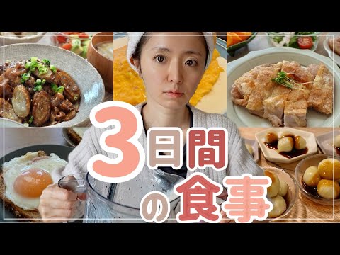 【3日間の食事】朝からお肉あり、手抜きもありのリアルなごはん記録【6人家族】