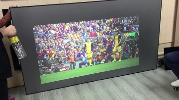 High Gain Ambient Light Rejecting Ultra Thin Bezel Projection Screen