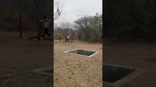 Hanging Log Bridge Obstacle Issb 098