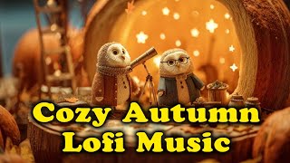 Cozy Autumn Lofi Music & Miniature Owls – Relaxing Instrumental to Work, Study, or De-Stress screenshot 3