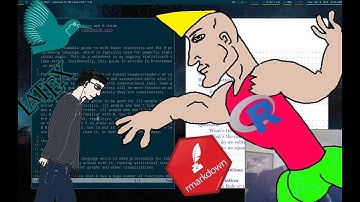 The Virgin LaTeX vs. the CHAD R Markdown!