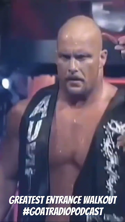 Stone Cold Steve Austin had the greatest entrance walkout in wrestling history #wrestling #wwf #wcw