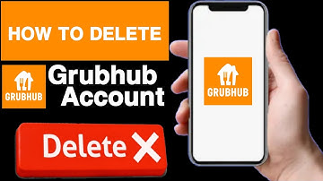 How to delete grubhub account||Grubhub account delete||Delete grubhub account||Unique tech 55