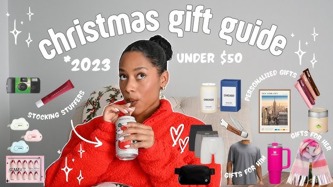 Gift Guide  Gifts for Her Under $50 - Life with Emily