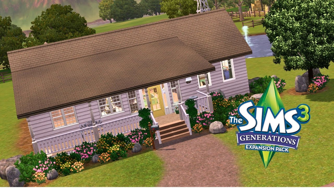 generations family house // sims 3 speed build