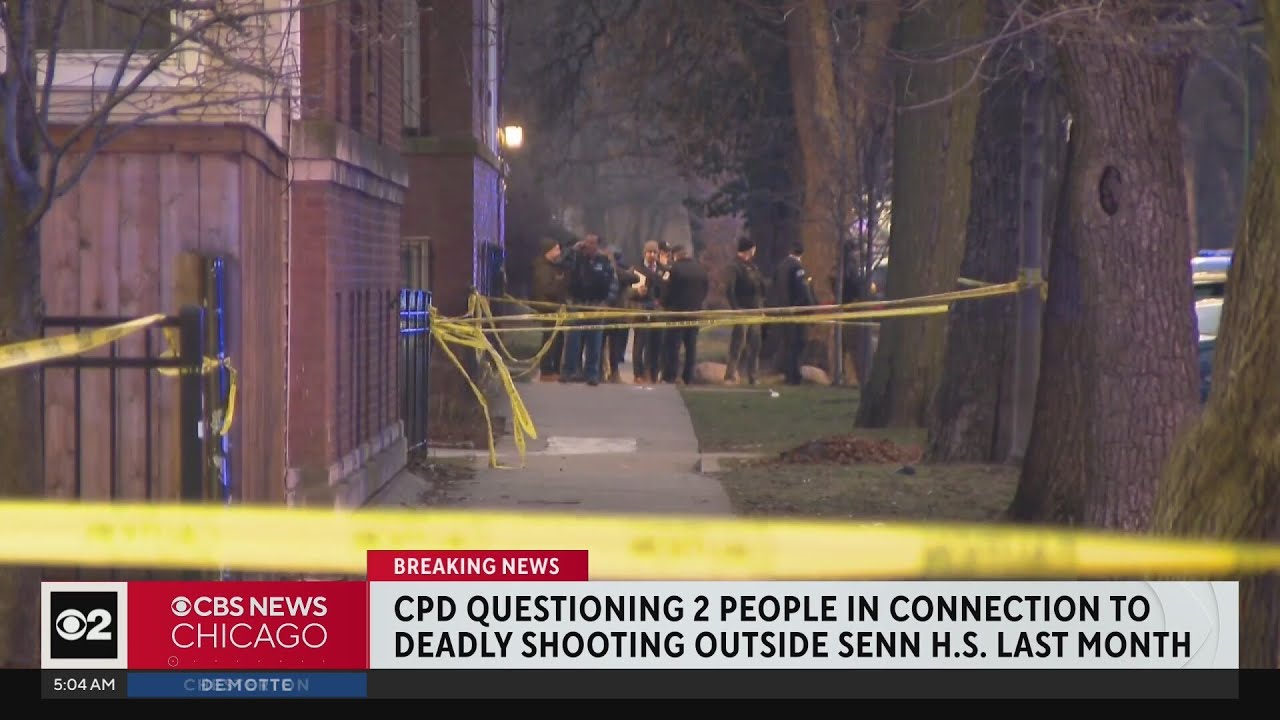 CPD questioning two people in connection to deadly shooting outside ...