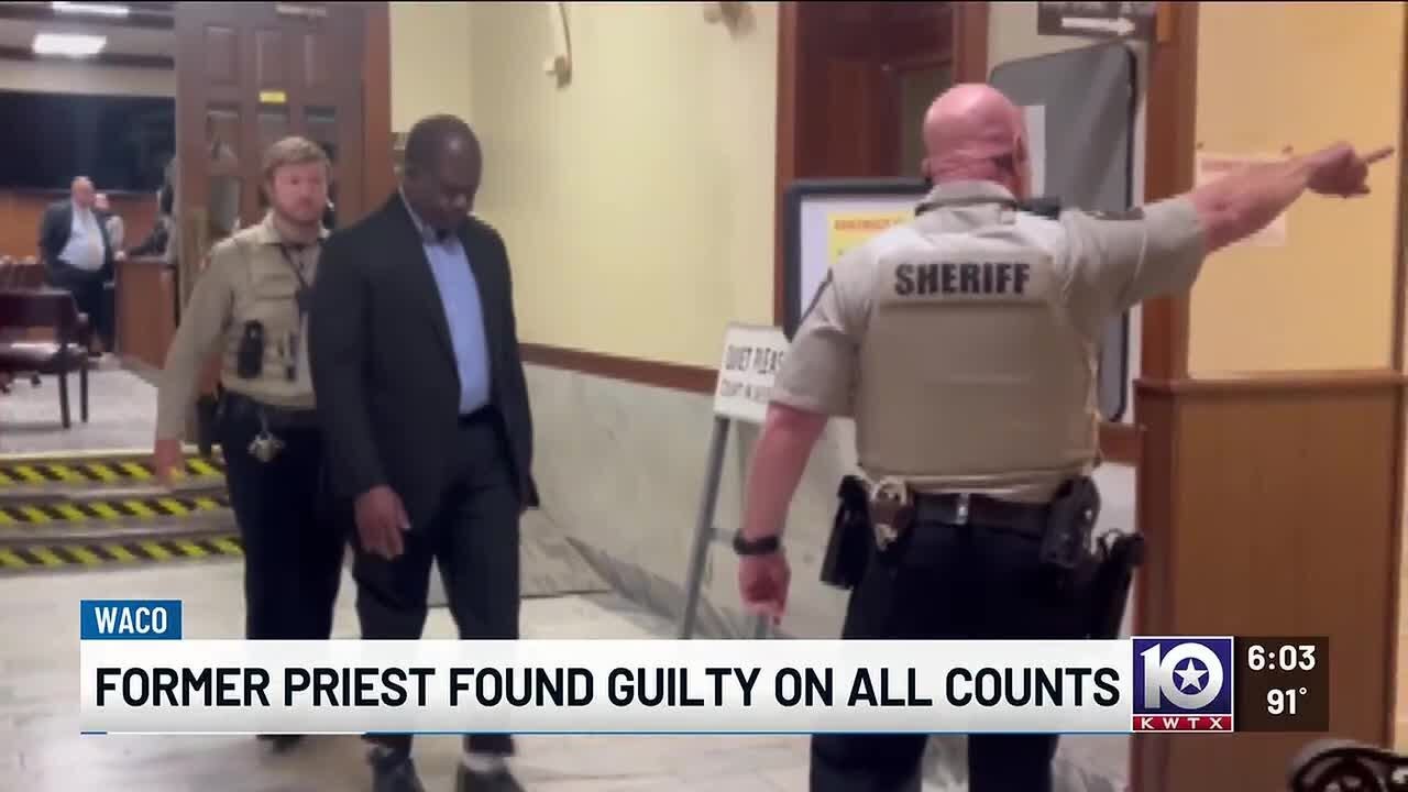 Father Anthony Odiong found guilty on all counts in Waco sexual assault ...